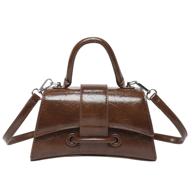 This Year, It Is Popular, Simple, Trendy and Cool, High-end Texture, Portable Small Square Bag, Niche Design, Versatile Commuter Messenger Bag, Female