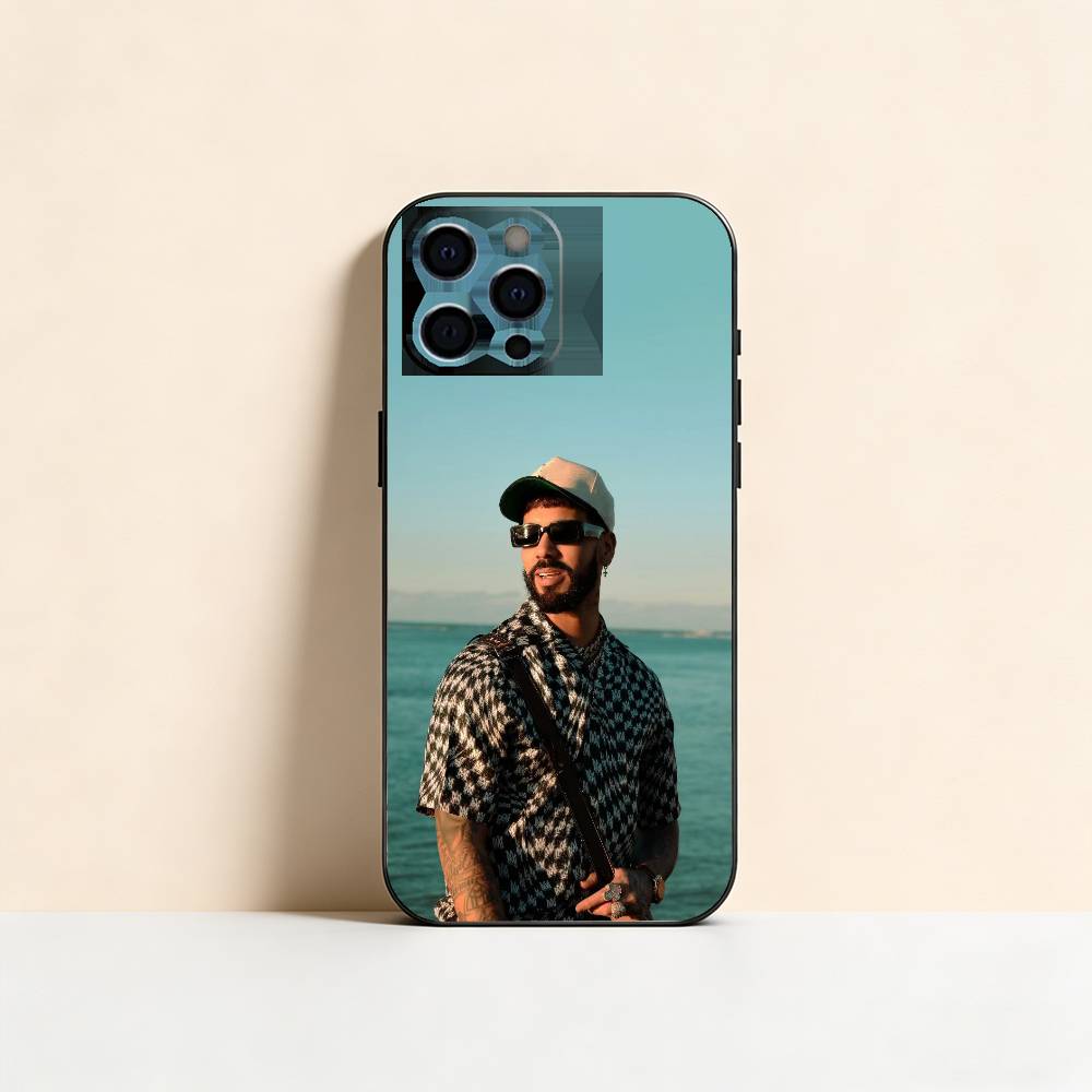 A-Anuel AA Rapper Phone Case Silicone Soft For IPhone 17 16 15 14 13 12 11 X XR Plus Pro Max Plus