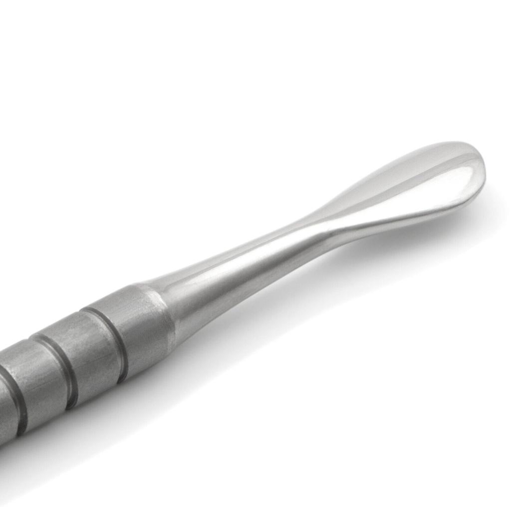 Двойной инструмент Hans Kniebes с триммером и толкателем для кутикулы, нержавеющая сталь, сделано в Германии