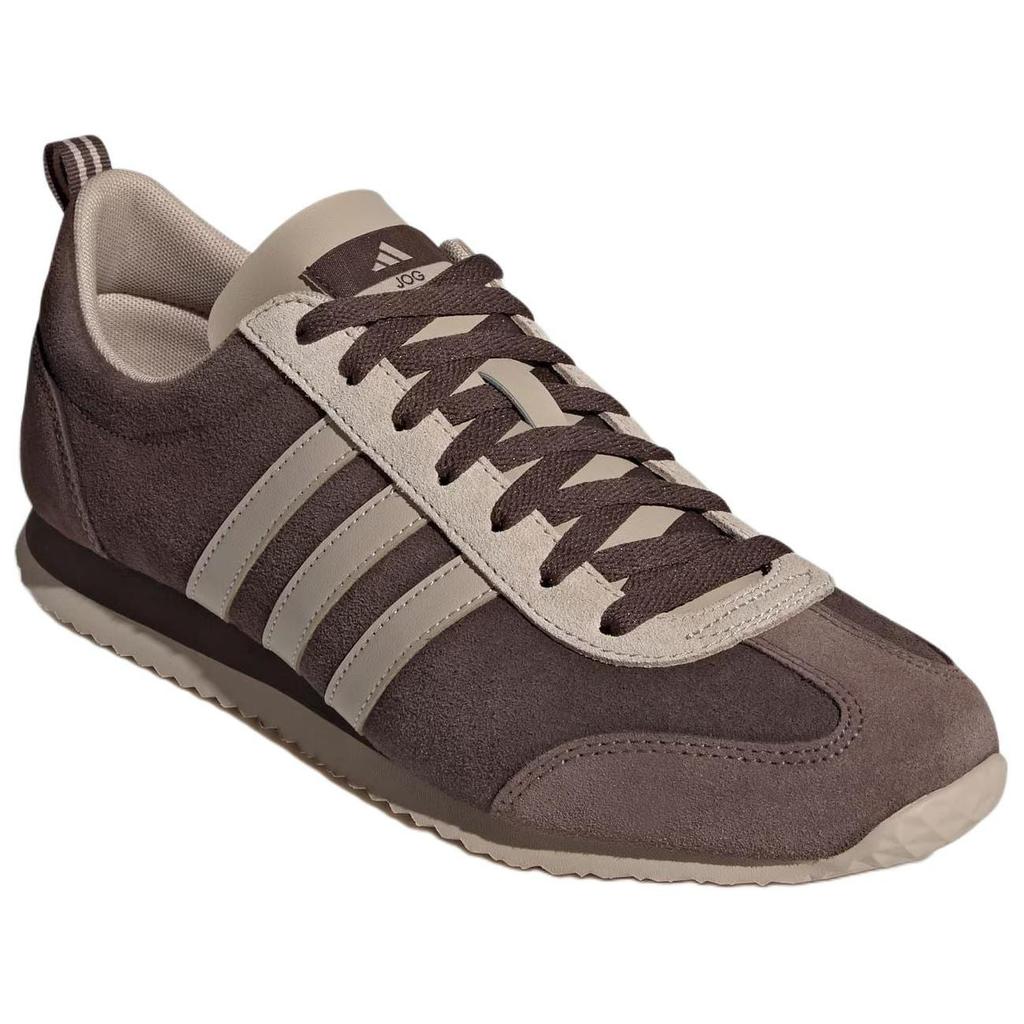 adidas VS JOG 2.0 Низкие кроссовки Бундесвера Унисекс Коричневые JS1123