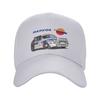 Модная белая бейсболка Lancia Repsol Rally Wrc Carlos Sainz с изогнутым козырьком, Snapback