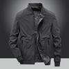 Men's Coat Spring and Autumn New Casual Business Baseball Collar Middle-aged and Elderly Dad Autumn Jacket