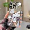 Электролитический цветной аниме чехол для телефона One Piece для Apple 13/14/15 Pro Max