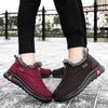 Cotton Shoes Autumn and Winter Mother Shoes 2025 Middle-aged and Elderly Men and Women with the Same Cotton Boots Piled and Thickened High-top To Keep