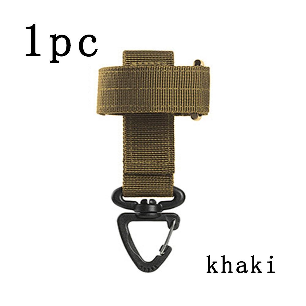 1/2pcs Multi-purpose Tactical Gloves Buckle Hook Ventilator Rope Climbing Camping Hiking Outdoor Storage Adjust Camping Hanging