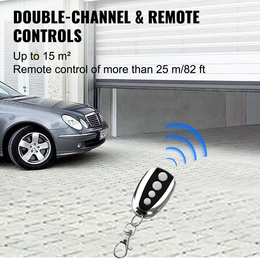 Roller Door Opener 1000N Garage Door Opener Operator Full Kit 150W Remote Control Electric Automatic Gate Openers Sliding Gates Kit