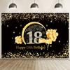 5*3ft Happy Birthday Backdrop Banner Background Cloth Props Party Decorate