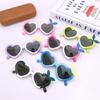 Fashion Silicone Children'S Sunglasses Trend Polarized Girls Cute Bow Sunglasses Boys Glasses