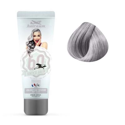 Полуперманентное окрашивание - Hairgum - Серебристо-розовый - 60 мл - Все типы волос - Смешанный