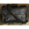 Leather Messenger Bag Laptop Bag Black Bag Leather Satchel Bag Briefcase Bag Side Bag Cross Body Bag