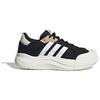 adidas Maxxcourt Spw Круглый носок Шнуровка Прочные Низкие Повседневные Кроссовки Унисекс Повседневная Обувь Черный Белый IH6058