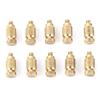 10Pcs Threaded Brass Fog Mist Nozzles Misting Fogging Spray Sprinkler Head