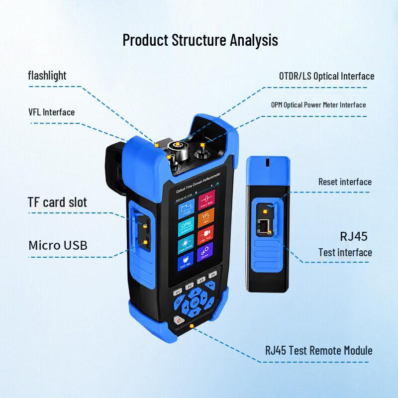 Boyang BY-OT02SJ1 Мини-ОТДР 5-в-1 Тестер оптического волокна