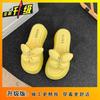 Popular Fashion Muffin Non-slip Heightening Beach Sandals 2025 Summer Wear New Thick-soled Fairy Wind Cool Slippers