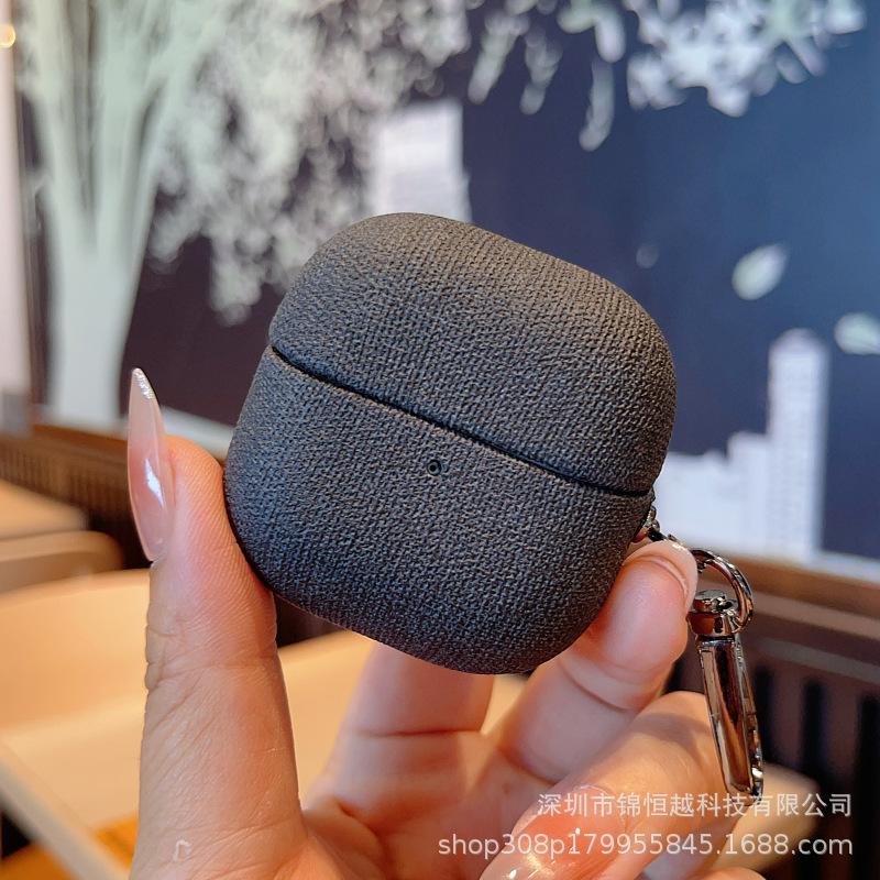 Solid color premium fine cloth pattern is suitable for Huawei FreeClip1st generation wireless earphone case clip1st generation anti-drop.
