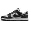 Dunk Low Chenille Swoosh - Мужские кроссовки Black Grey Fog Wolf-Grey Iron-Grey DQ7683-001