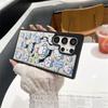 Jiyikawa подходит для чехла для мобильного телефона Samsung s25ultra s24plus магнитная защелка s23ultra мультяшный s22 противоударный.