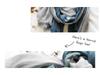 Gradient Color Block Bamboo Yarn Scarf for Women - Japanese Korean Mori Girl Style, Autumn Winter Cotton Linen Flax Shawl