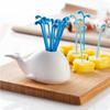 Charming Whale-themed Kitchen Utensil Set With 16 Colorful Fruit Vegetable Forks