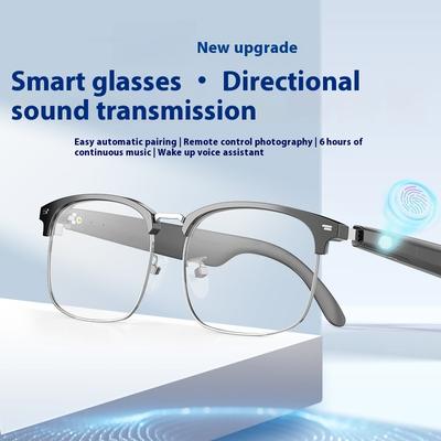 Переводные очки Touch AI Smart Bluetooth очки Titanium Frame Беспроводные многофункциональные водительские звонки