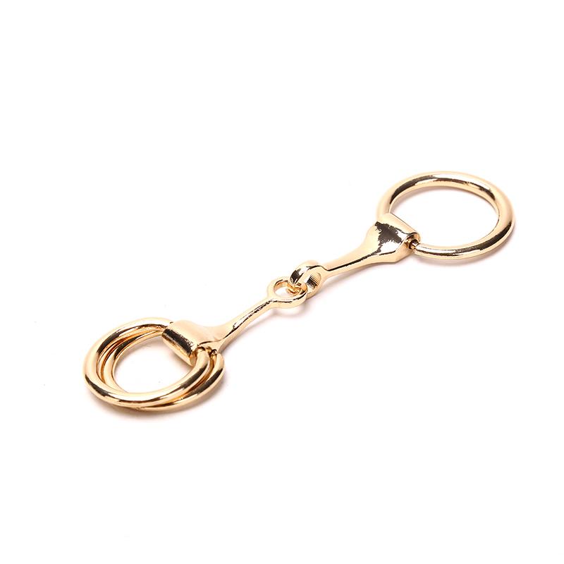 Silk Scarf Clip Dual-use High-grade Small Square Scarf Buckle Horsebit Buckle Vintage Trendy Charm Shawls Brooches