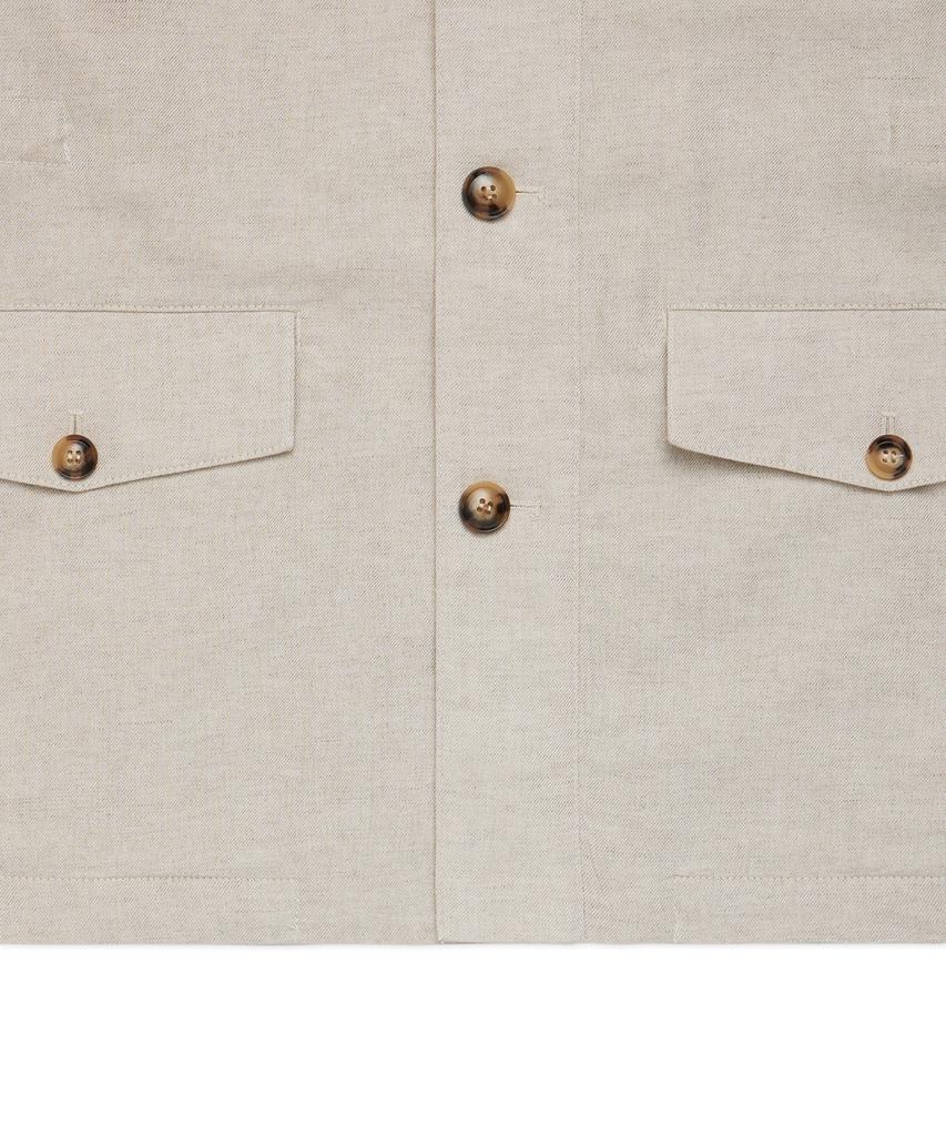 Man On The Boon Safari Field Jacket Ivory