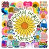50 шт. Наклейки Awareness Психическое здоровье Ноутбук Блокнот Телефон Холодильник Комната Психология Терапия Эстетичный DIY Наклейка