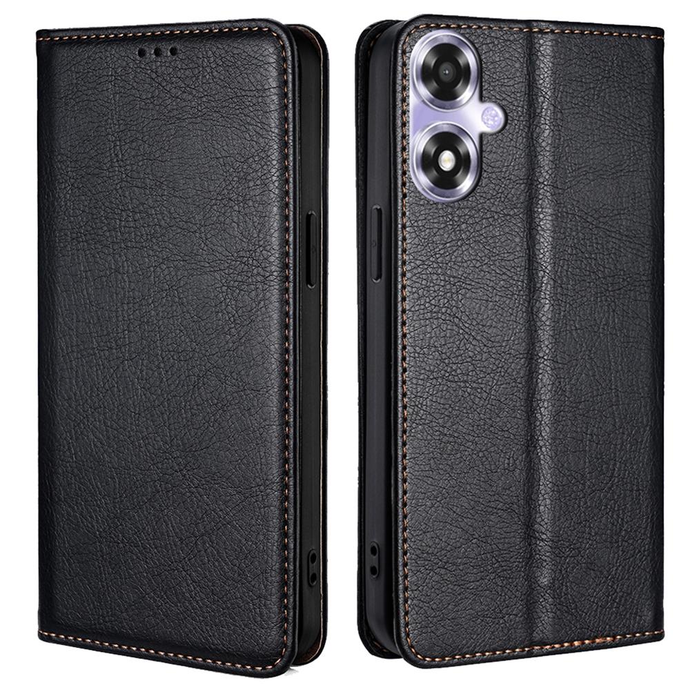 For Oppo A2m 5G/A2x 5G Case Wallet Card Slots Anti-scratch PU Leather Magnetic Cell Phone Cover