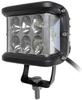 Kashimura NML-38 Черный светодиодный рабочий свет, Широкий угол, 12 светодиодов, 36 Вт, Угол луча 180 градусов, Белый свет, Соответствует IP67, Снижение шума