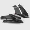 WOOGA Replacement Motorcycle Fairing Side Winglet Aerodynamic Wing Deflector Spoiler for KAWASAKI ZX25 ZX-4R/4RR23-24 21-24
