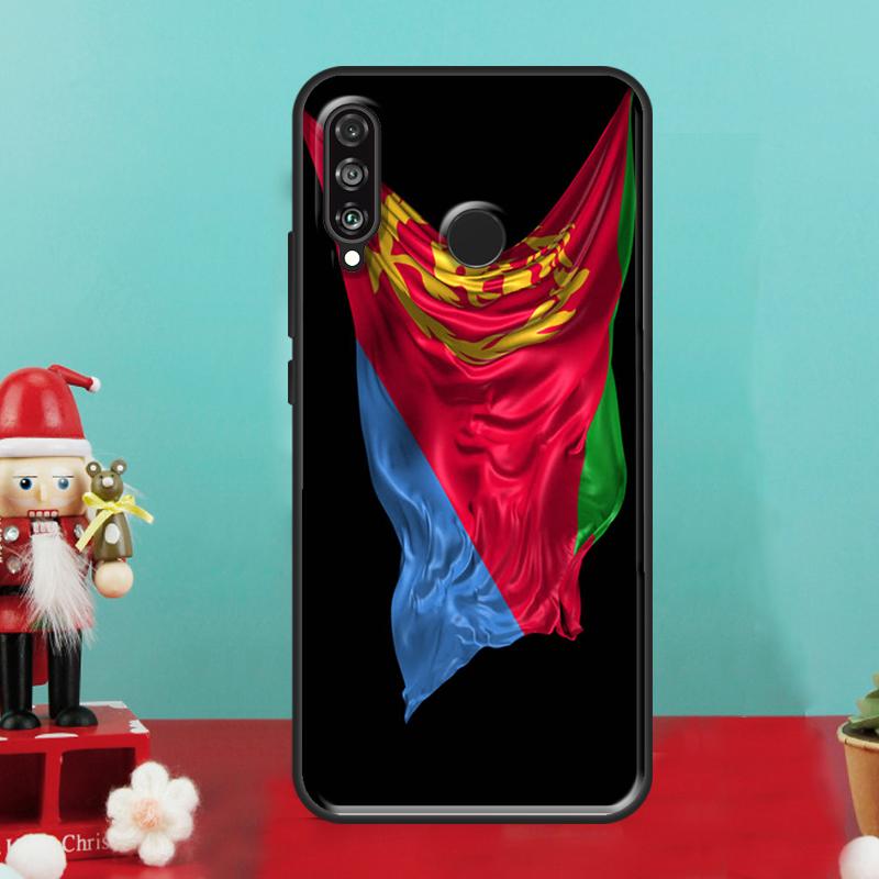 Eritrea Flag For Huawei Nova 5T 10 9 SE 12s 11i 12i Y91 Y90 Y60 Y70 Y72 Y61 P20 P30 P40 Lite P60 Pro Case