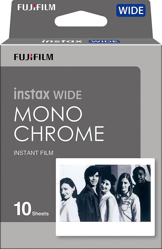 Пленка для мгновенной камеры Fujifilm Instax Wide, монохромная, 10 листов, INSTAX WIDE MONOCHROME WW 1