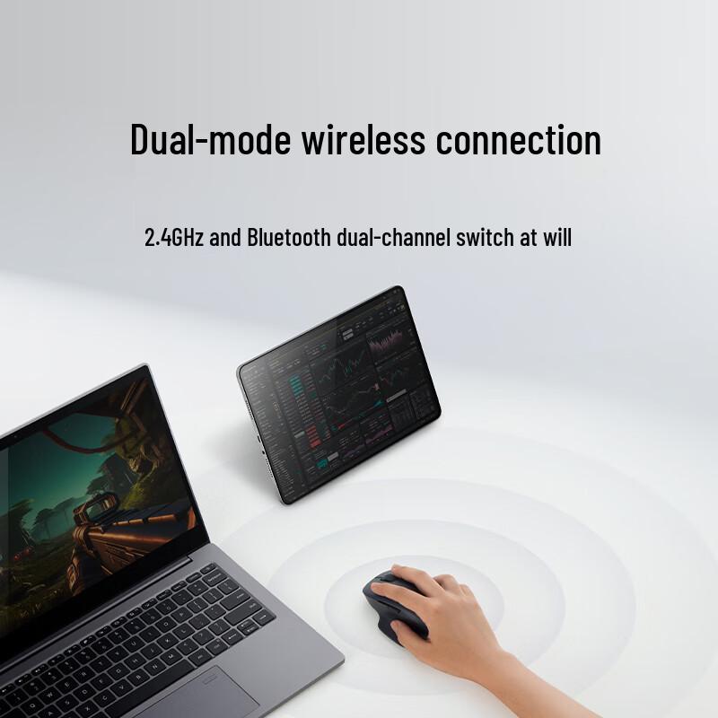 Xiaomi MI Беспроводная Bluetooth-мышь двойного режима 2 Комфорт