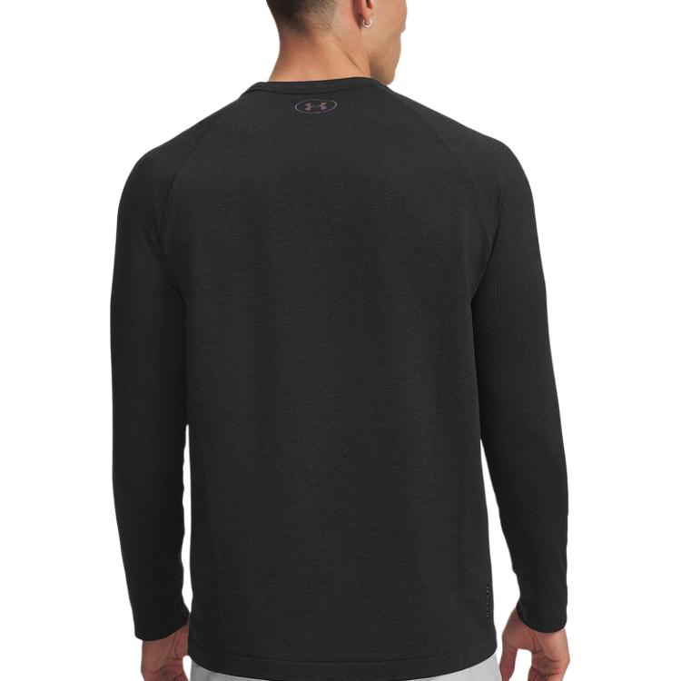 Under Armour T Shirts Men's Black Crew Neck Moderate 6004882-005