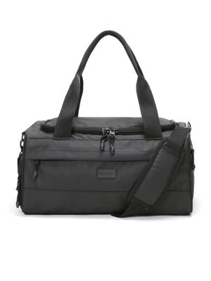 Bouray Boost Duffle Duffle Bag сумка через плечо легкая водонепроницаемая водонепроницаемая дорожная сумка для поездок в школу, спортзал, фитнес, спорт черный [Vooray] /