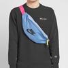 Nike Поясная сумка Heritage из полиэстера обычного размера унисекс синяя повседневная BA5750-420