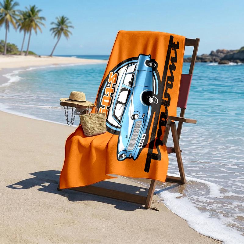 Trabant Fashion Beach Towel: Ideal for Summer Adventures Soft, absorbent and quick drying suitable for swimming and bathing