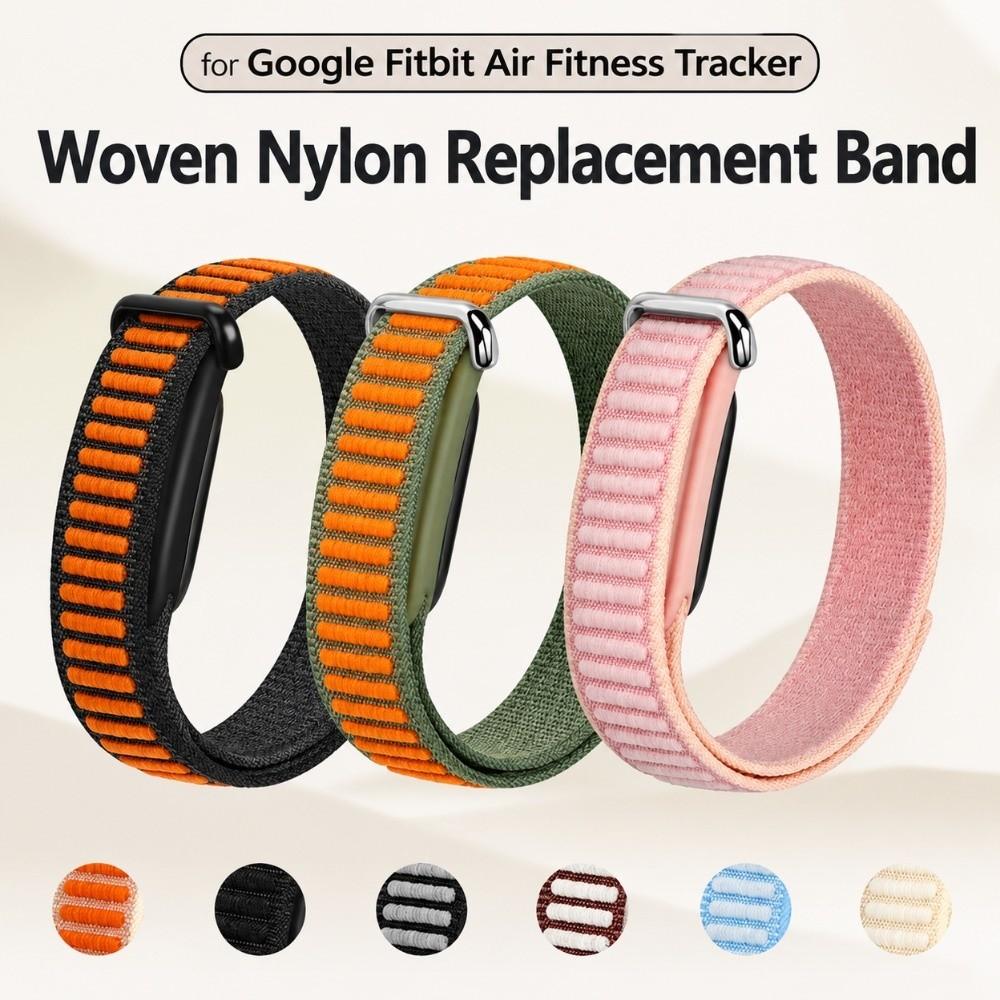 Soft Nylon Strap Breathable Fitness Tracker Wristband for Google Fitbit Air for Men Women