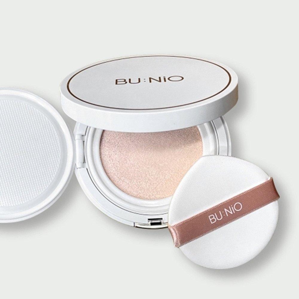 BU:NiO Calming Cool Tone-up Sun Cushion SPF50+ PA++++ 25g UV Protection, Whitening, Wrinkle Improvement Functionality