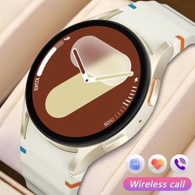 2025 Новые часы 7mini Smart Watch 1.3 HD Экран NFC Голосовой вызов GPS Трекер Спорт Пользовательский циферблат Беспроводная зарядка Smartwatch Женщины Для Android IOS