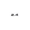 3D ABS 2.4 3.2 3.6 4.2 Letter Car Rear Trunk Tailgate Fender Door Badge Emblem Adhesive Sticker For 4UYEF A4 A5 A6 A7 A8 Q3 Q5 Q7