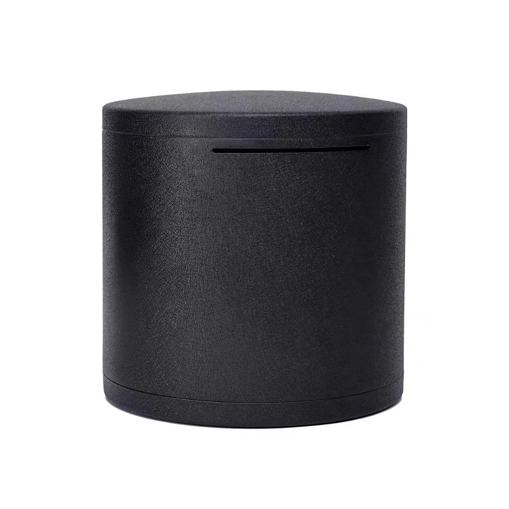 Копилка из нержавеющей стали, большая емкость, коробка для хранения монет, копилка, День Рождения