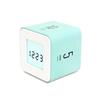 Mooas Multi-Cube Timer/Rotating Timer, Simple Operation, Clock & Alarm (Mint)