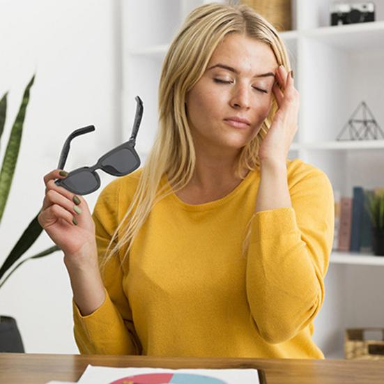 Умные очки с функцией громкой связи Защита от ультрафиолета Беспроводные спортивные солнцезащитные очки с поддержкой Bluetooth Умные аудиоочки