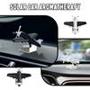 Solar Airplane Car Perfume Decoration Solid Aromatherapy Supplies Light Solar Aromatherapy Decoration Fragrance Car Car O1E4