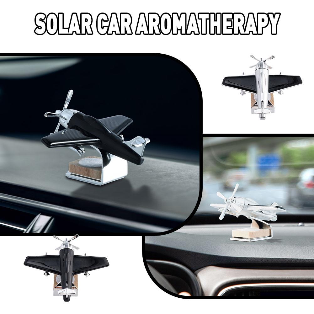 Солнечный вращающийся вертолет автомобильный ароматерапевтический освежитель воздуха аксессуары украшение автомобиля дезодорант салонный свет ароматизатор V6W4