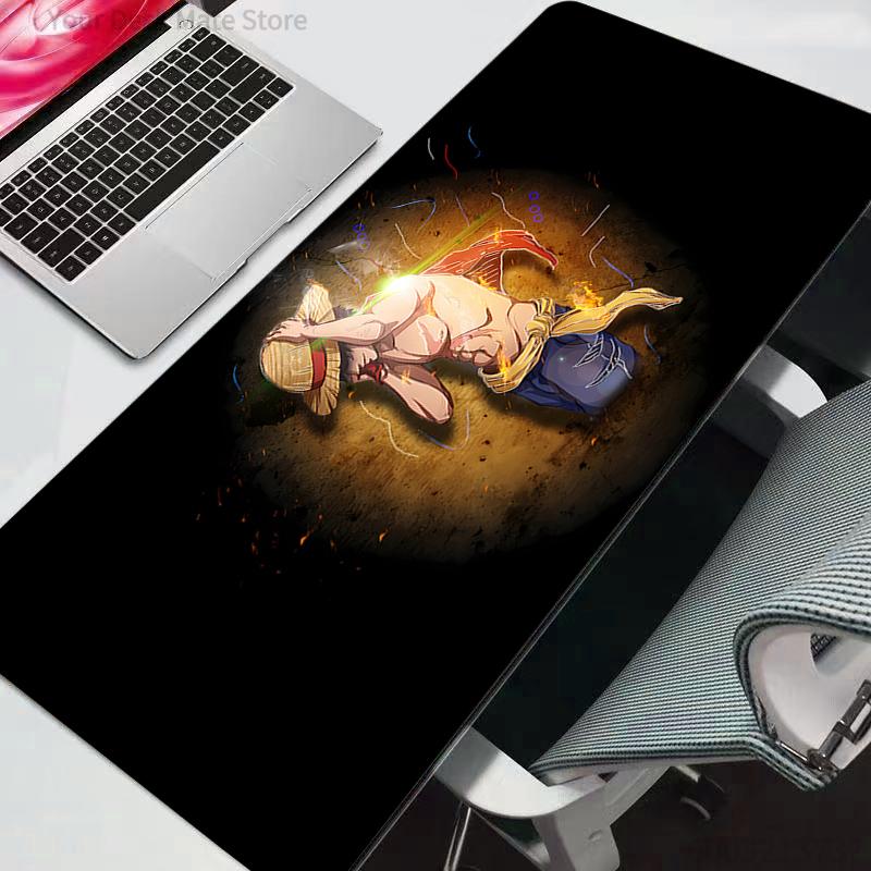 Mouse Pad One Piece Gaming Accessories PC Gamer Alfombrilla Xxl Computer Desk Mat Laptop Varmilo Keyboard Mousepad Durable max