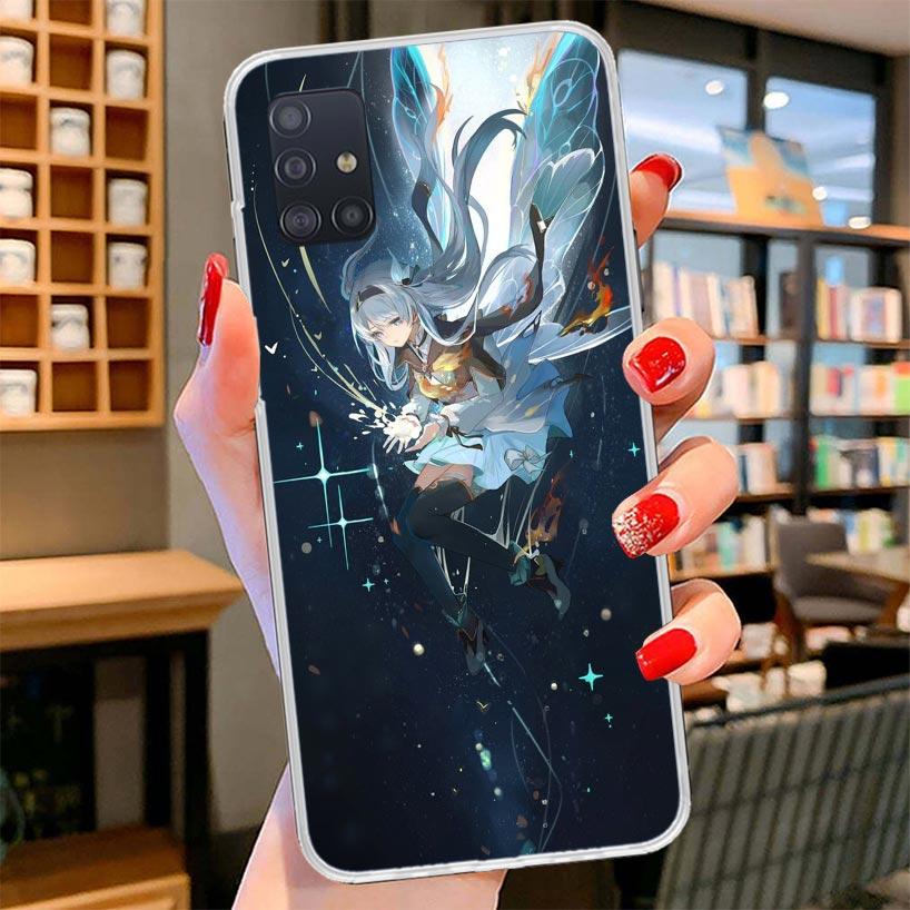 Honkai Star Rail Firefly Cover Phone Case For Samsung Galaxy A12 A22 A32 A52 A72 A02S Phone Case Note 20 Ultra 10 S10 Plus A51 A