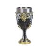 2026 Viking Ship Drakkar Fly Dragon Skull Goblet Stainless Steel Insert Halloween Wine Glass Retro Skull Chalice Cup Shot Glass