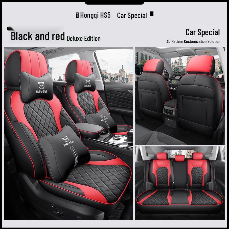 Hongqi HS5 5-Seat SUV Leather Seat Covers - All-Season, Full Surround Design, Original Fit